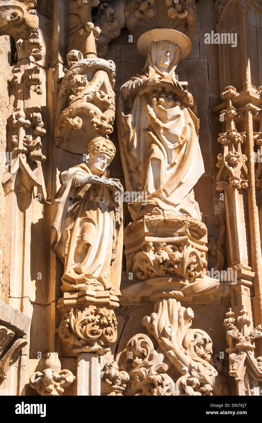 Convent of the Order of Christ, South door, Tomar, Estremadura ...