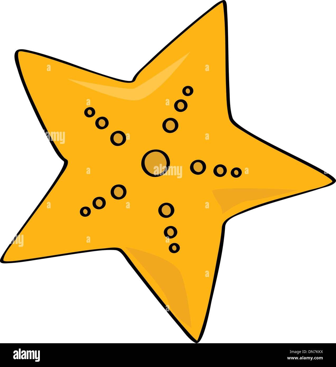 Starfish image Stock Vector Images - Alamy