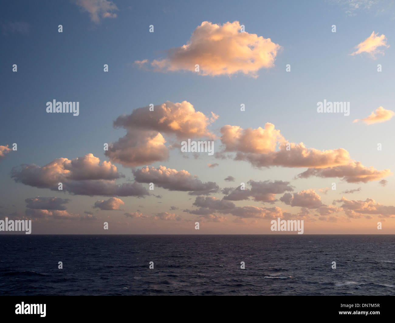 Cumulus clouds at sunset hi-res stock photography and images - Alamy