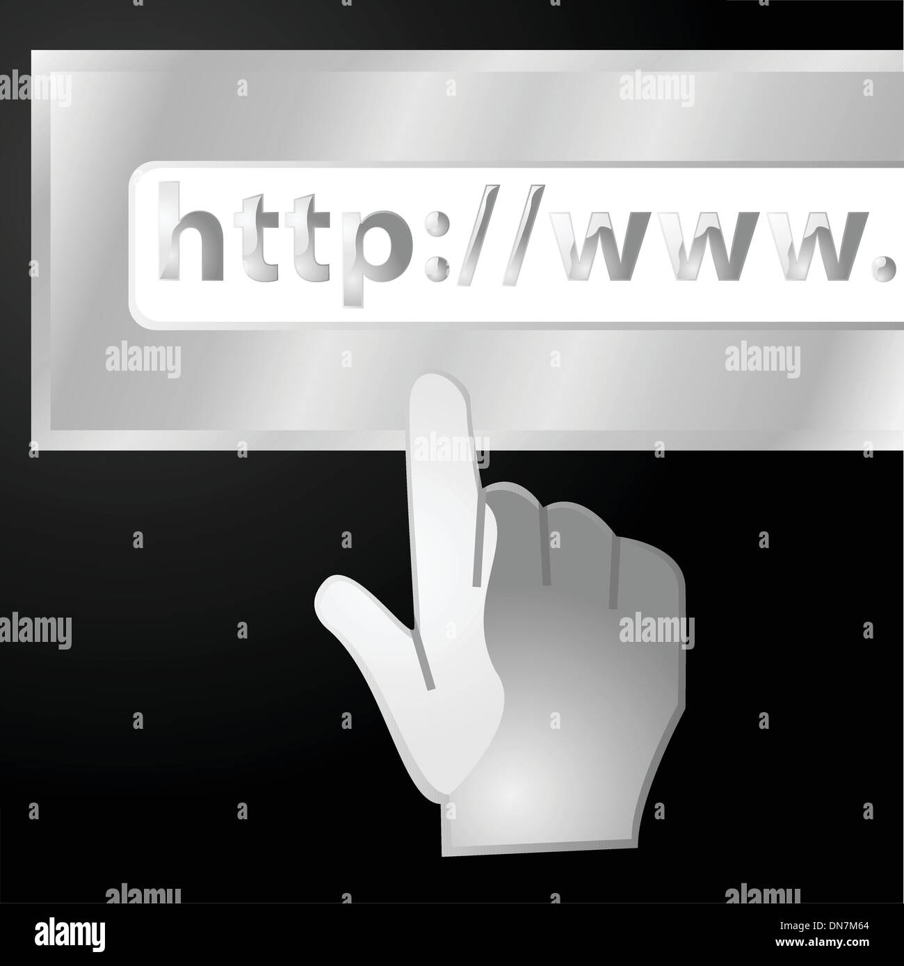 Online address Stock Vector Images - Alamy