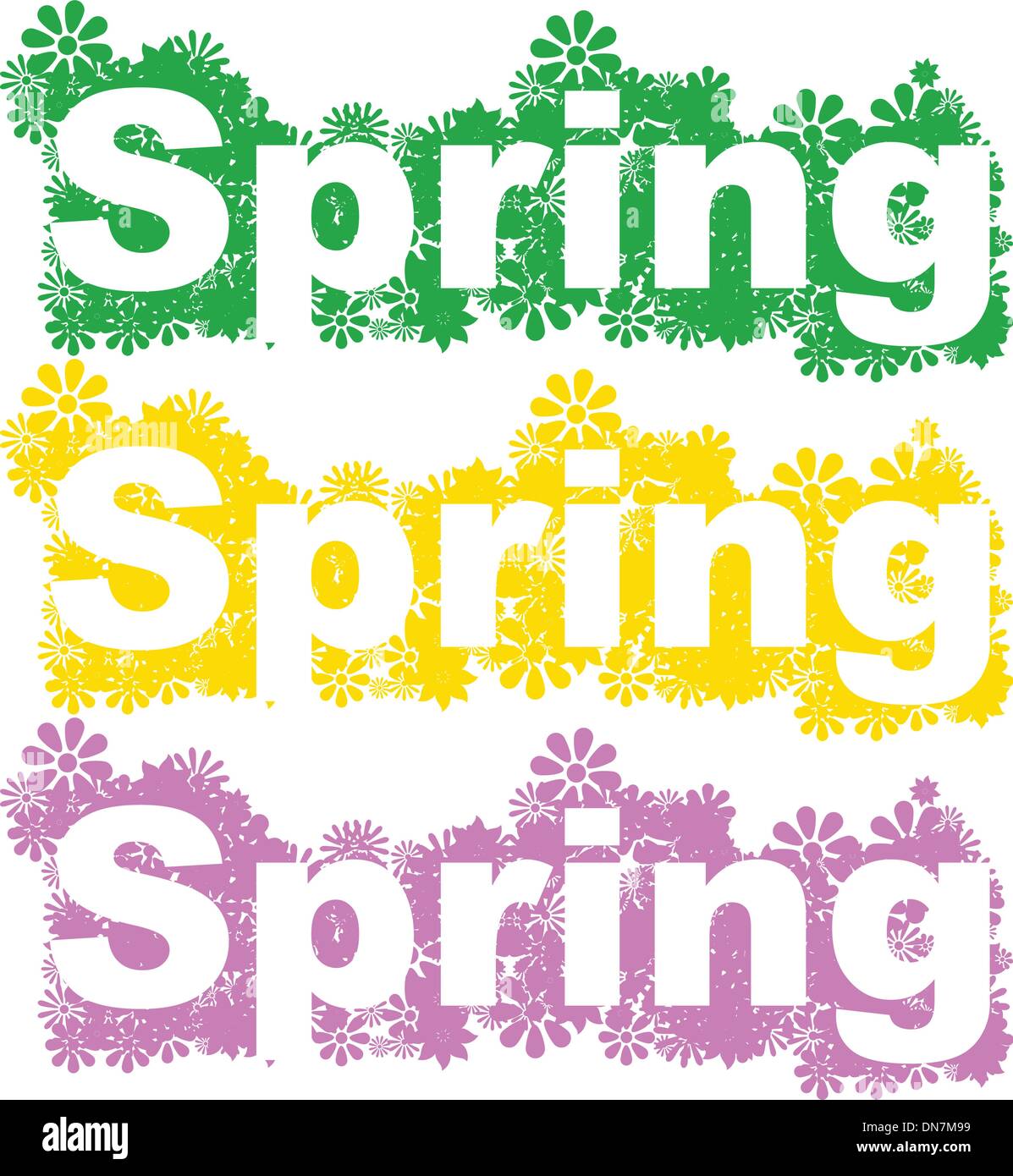 Spring flowers Stock Vector