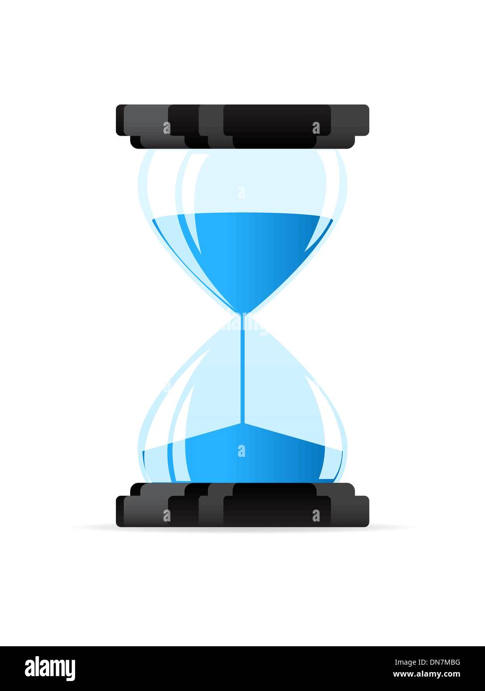 Hourglass icon Stock Vector