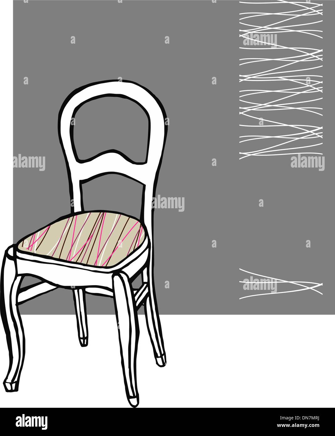 Traditional chair Stock Vector Images - Alamy