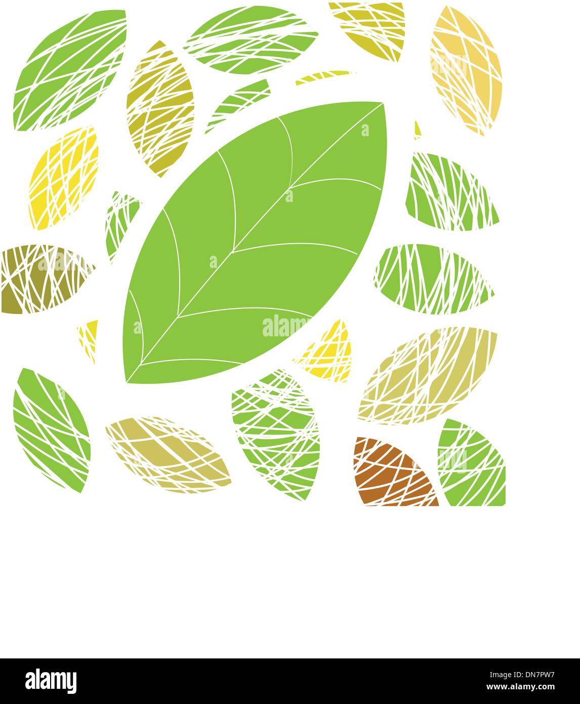 colorful autumn leaves. Vector illustration Stock Vector Image & Art ...
