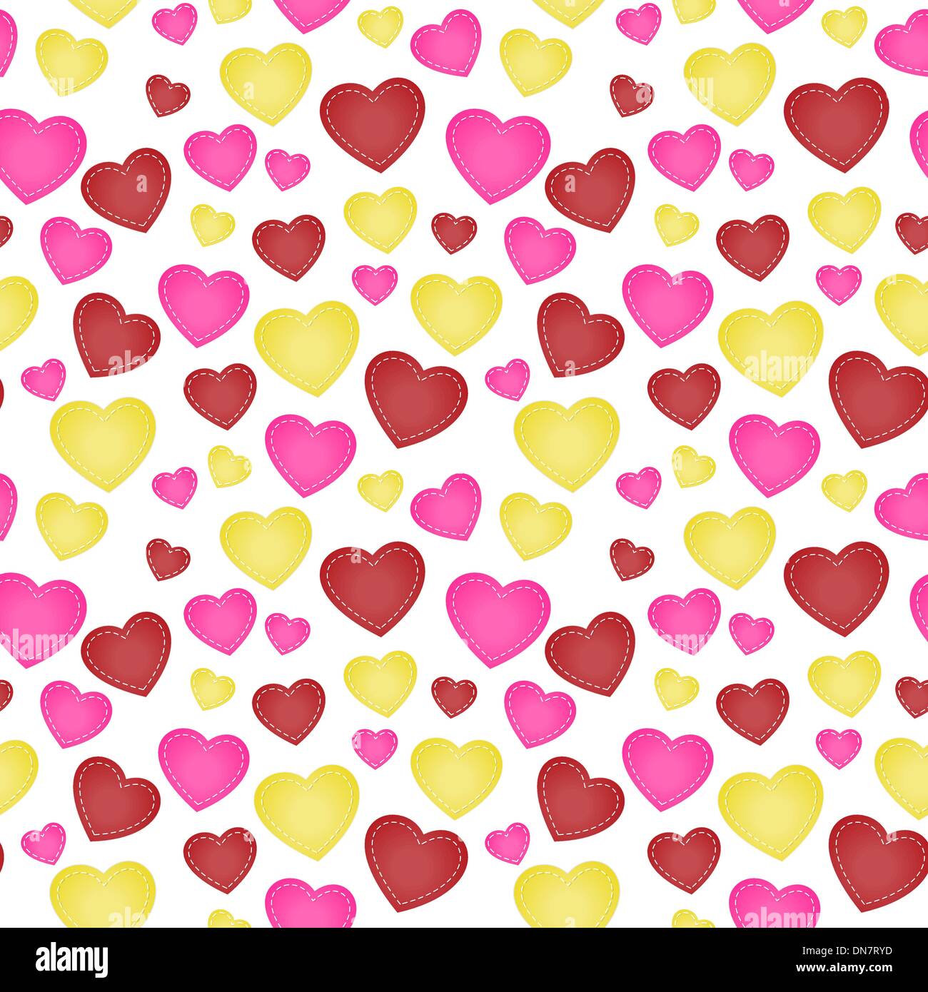 The love seamless pattern background Stock Vector