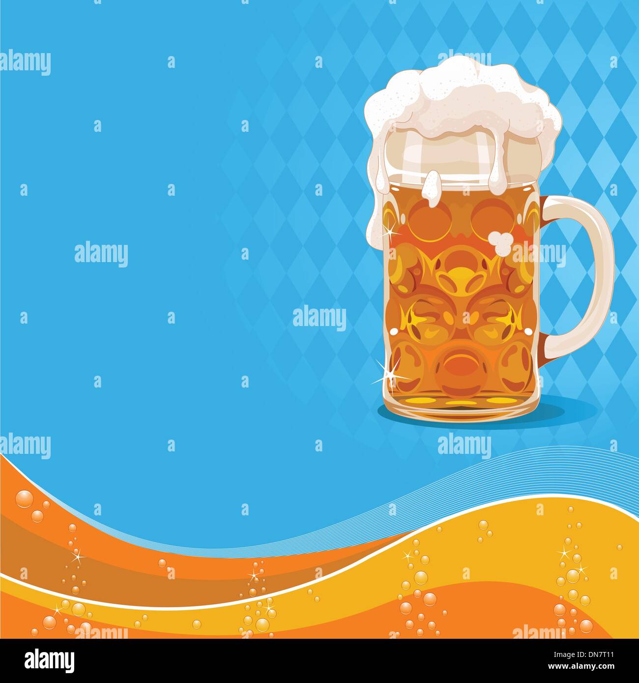 Oktoberfest beer background Stock Vector Image & Art - Alamy