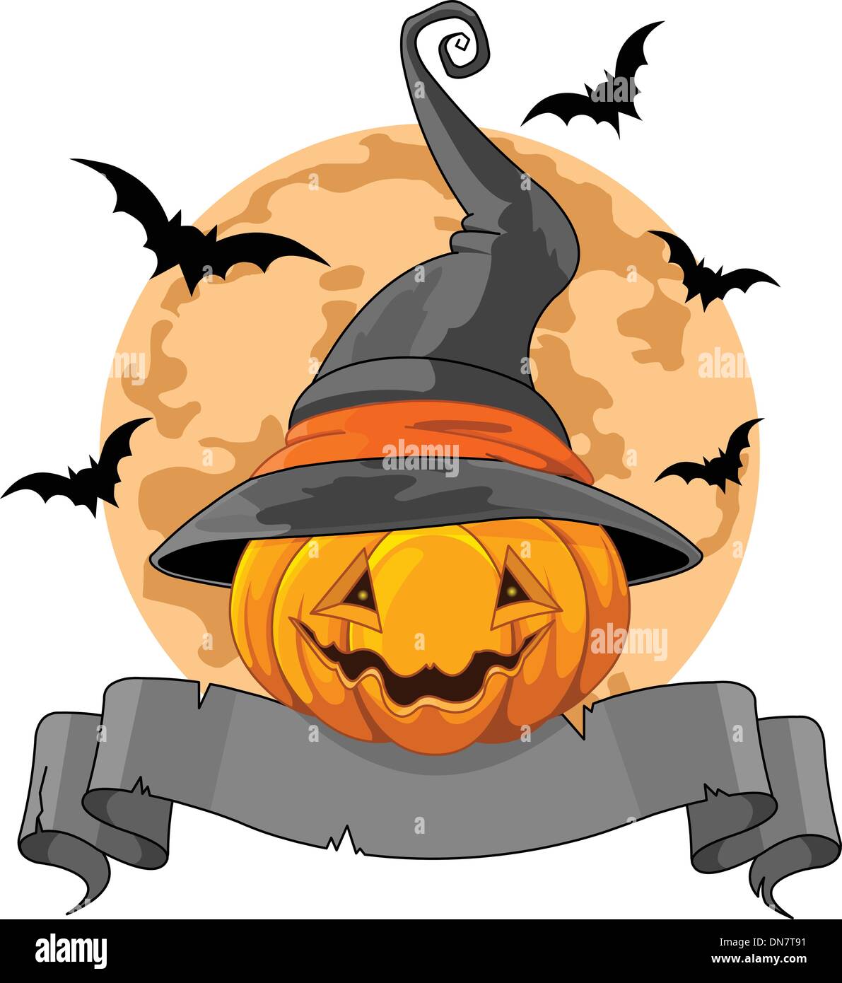 Halloween Pumpkin Design Stock Vector Image & Art - Alamy