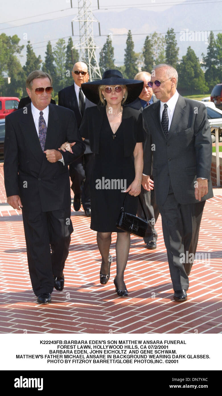 Barbara Eden And Son Matthew Ansara Hi res Stock Photography And Images 