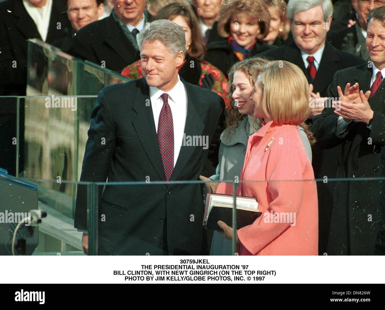 1997 bill clinton inauguration hi-res stock photography and images - Alamy