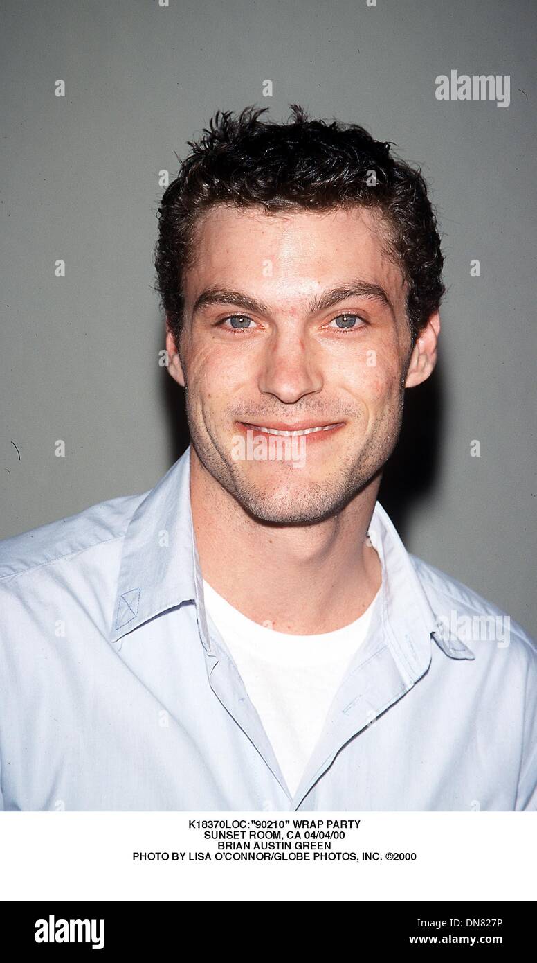 June 1, 2001 - K18370LOC:''90210'' WRAP PARTY.SUNSET ROOM, CA 04/04/00.BRIAN AUSTIN GREEN. LISA O'CONNOR/   2000.(Credit Image: © Globe Photos/ZUMAPRESS.com) Stock Photo