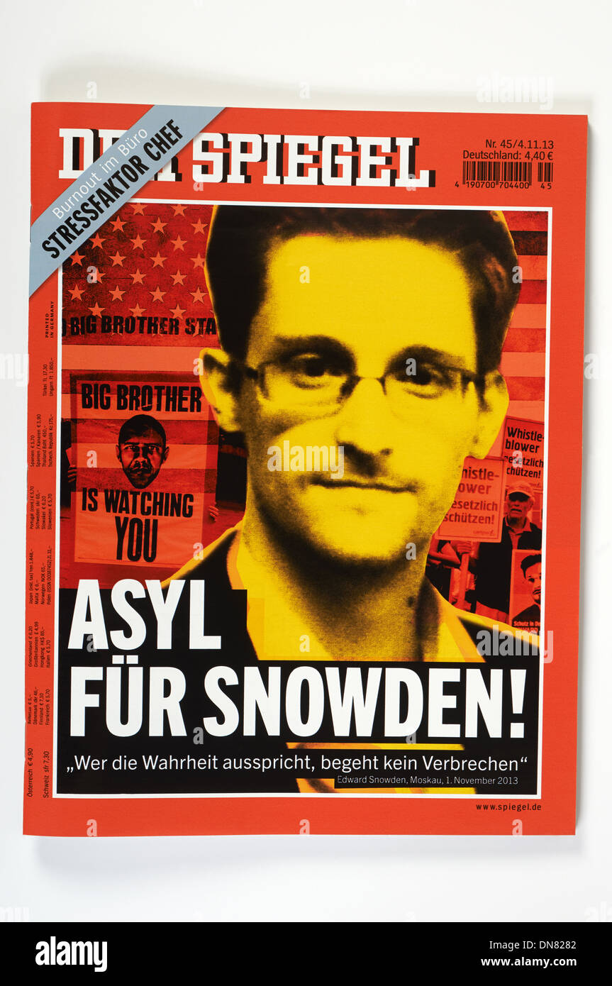 Der Spiegel German weekly news magazine Stock Photo - Alamy