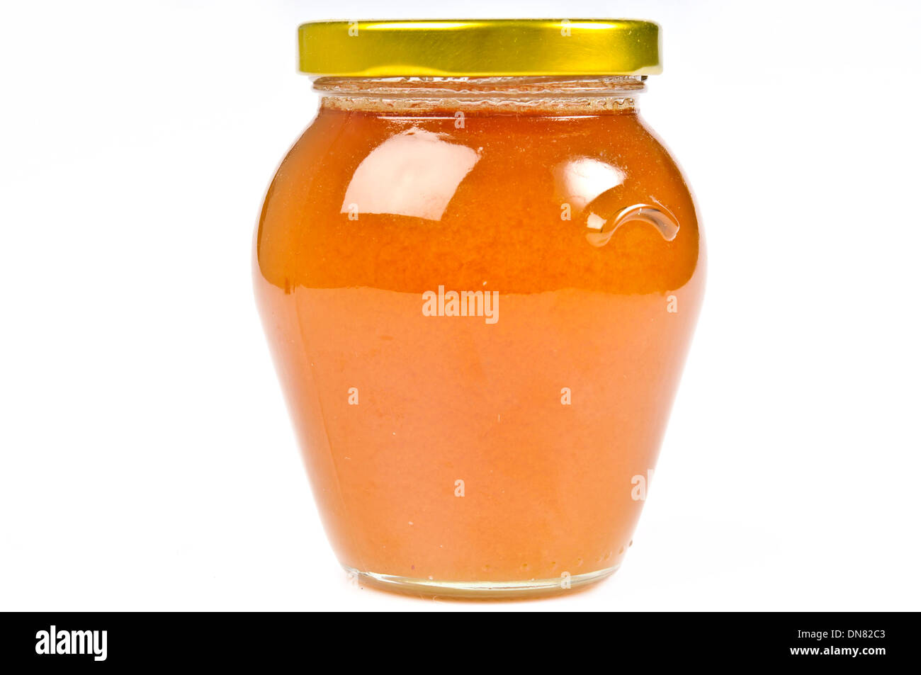 honey in a jar Stock Photo Alamy
