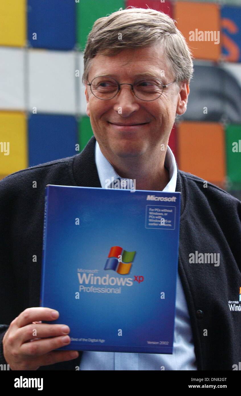 Oct. 25, 2001 K23217AR MICROSOFT INTRODUCES WINDOWS XP AT THE