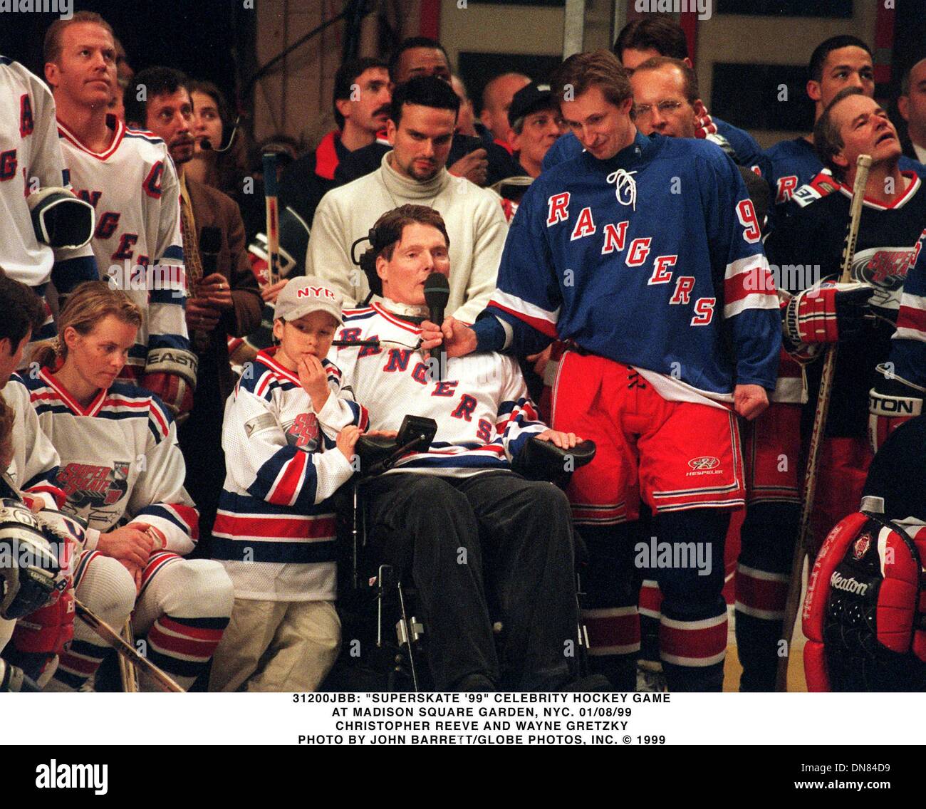 Jan. 8, 1999 - 31200JBB 01/08/99.''SUPERSKATE '99'' CELEBRITY HOCKEY ...