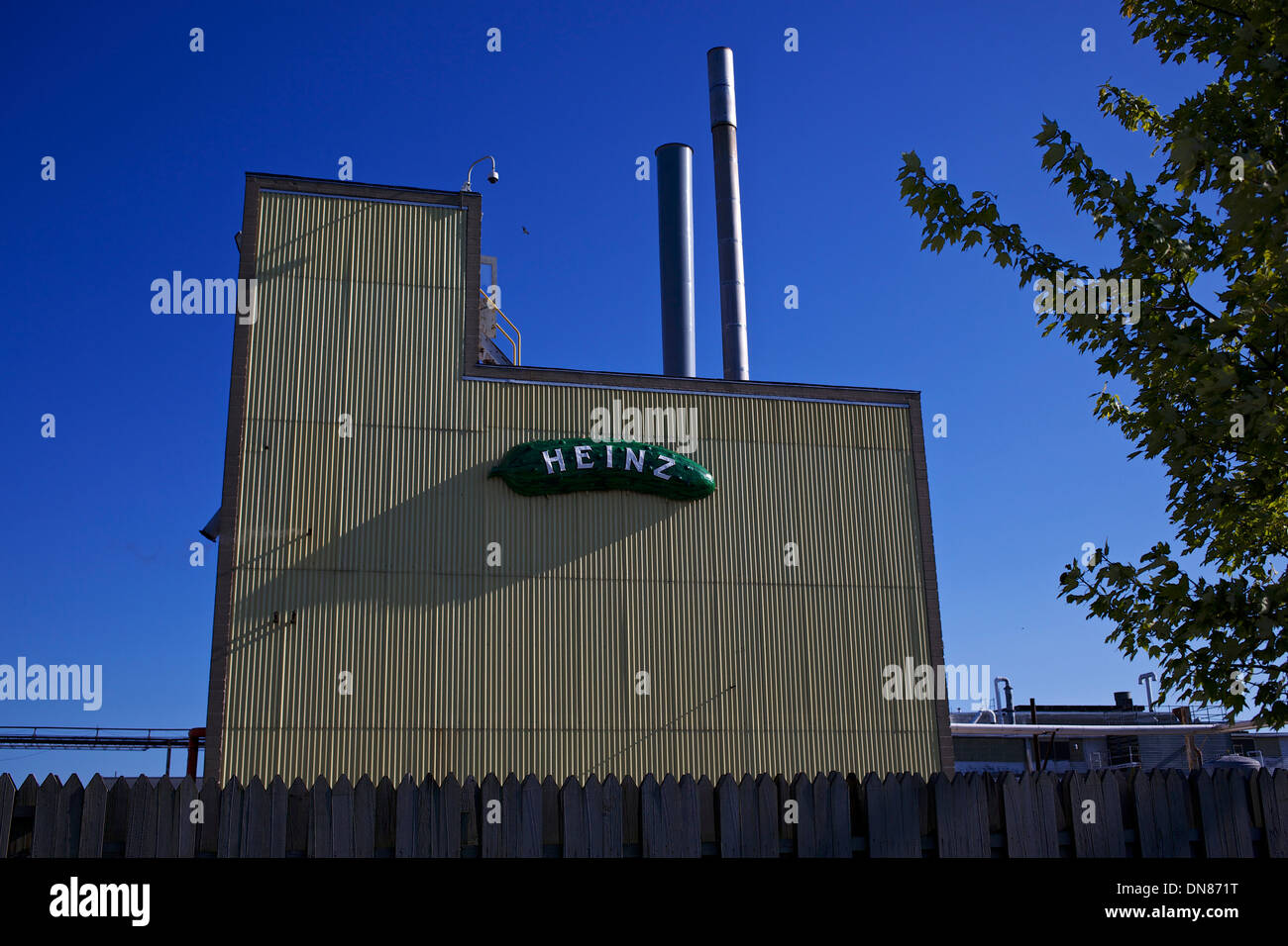 Heinz pickle factory in Holland, Michigan, opened in 1897 Stock Photo