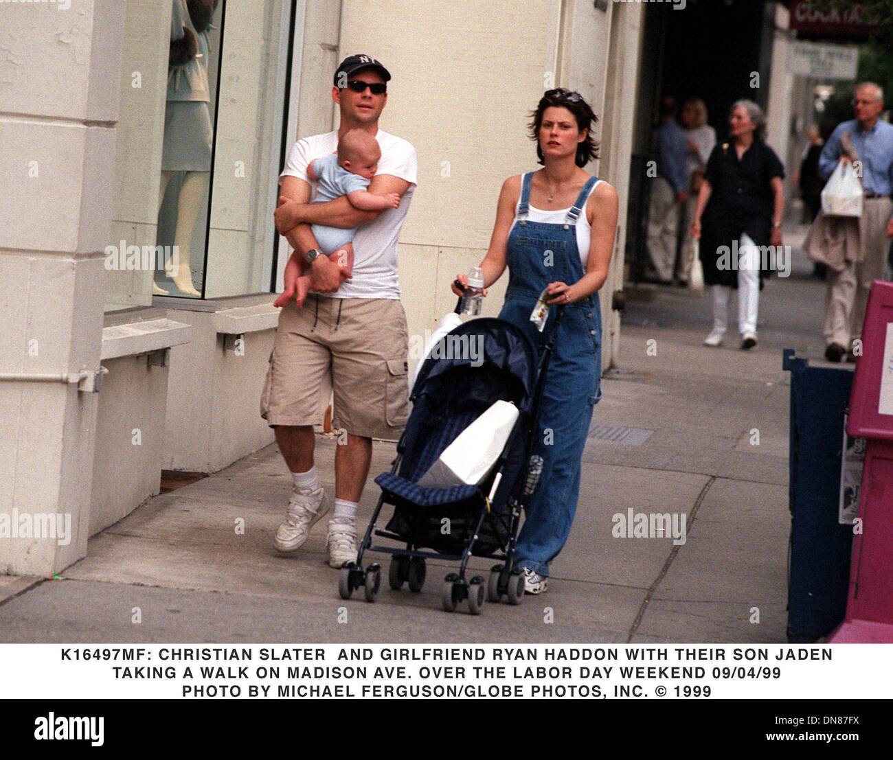 Christian slater with son High Resolution Stock Photography and Images