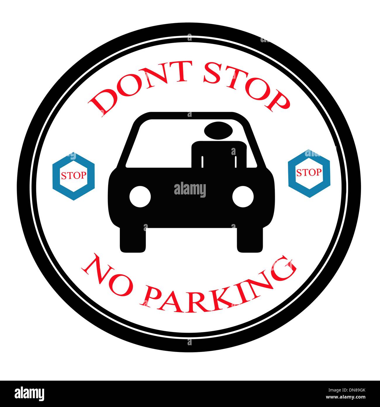 No parking vector vectors hires stock photography and images Alamy