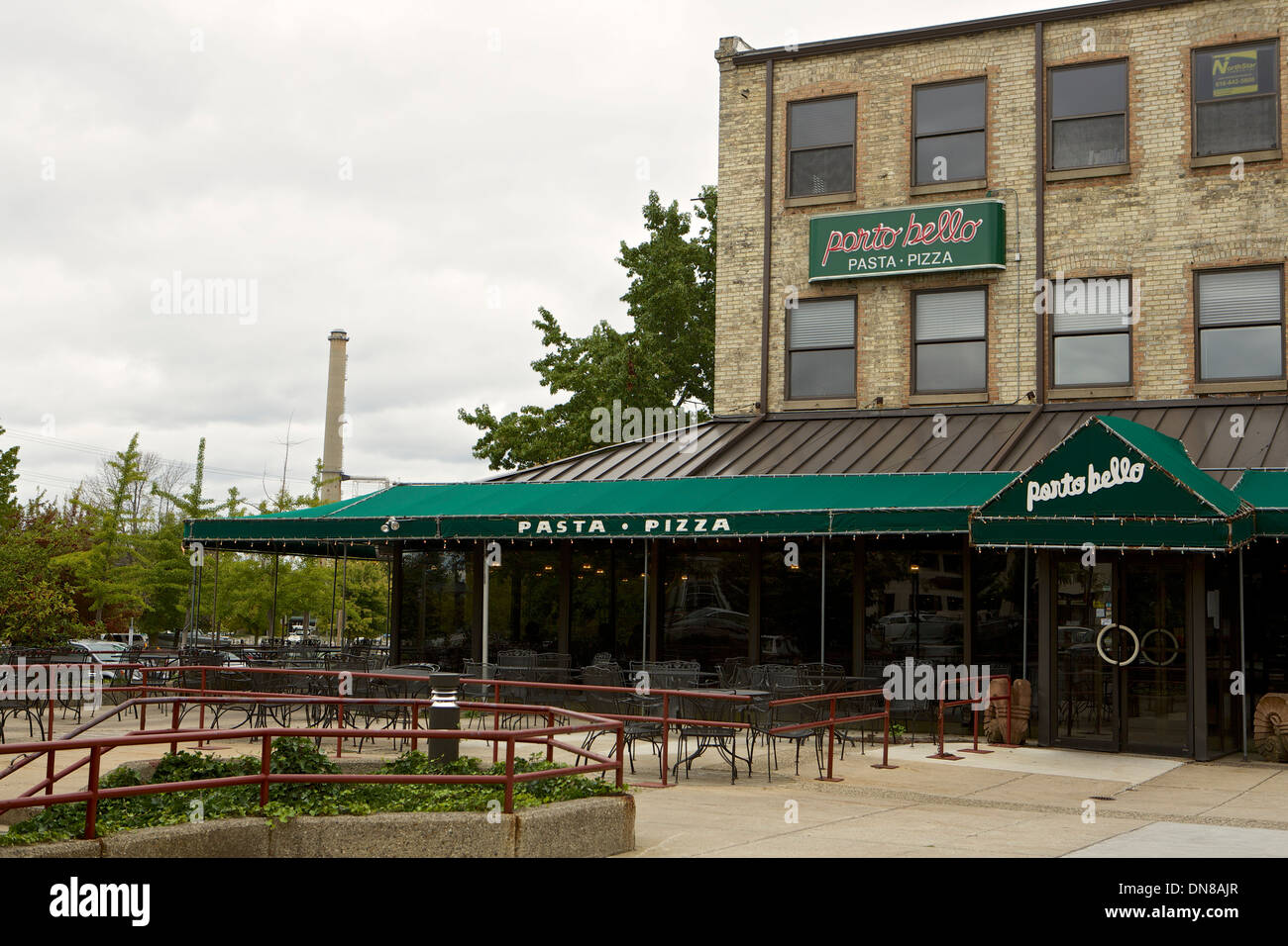 Porto Bello restaurant in Grand Haven, Michigan Stock Photo Alamy
