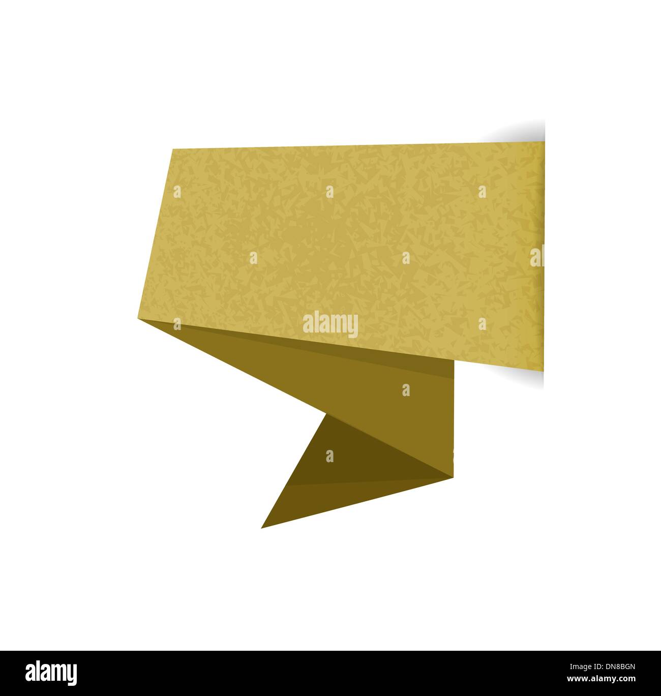 The gold ribbon Stock Vector Image & Art Alamy