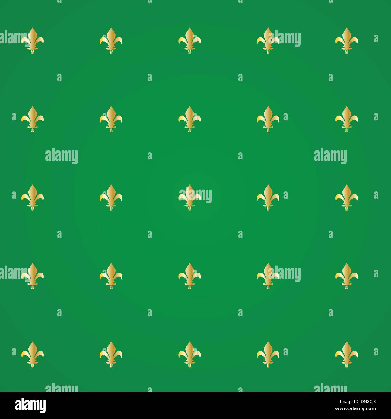 fleur de lis seamless pattern Stock Vector
