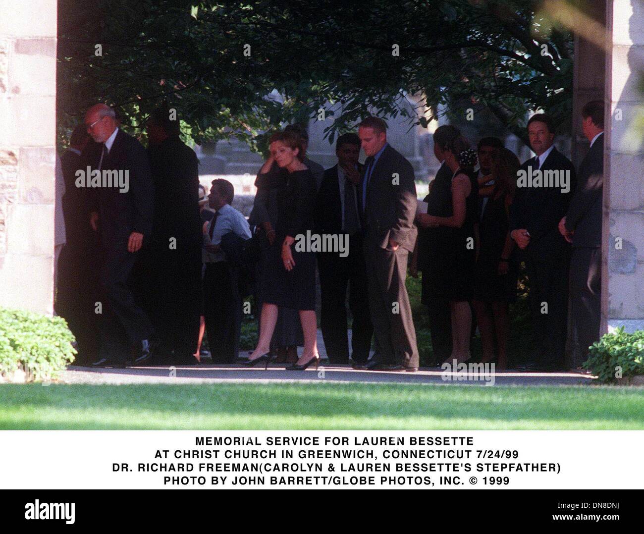 July 24, 1999 07/24/99.MEMORIAL SERVICE FOR LAUREN BESSETTE.AT CHRIST