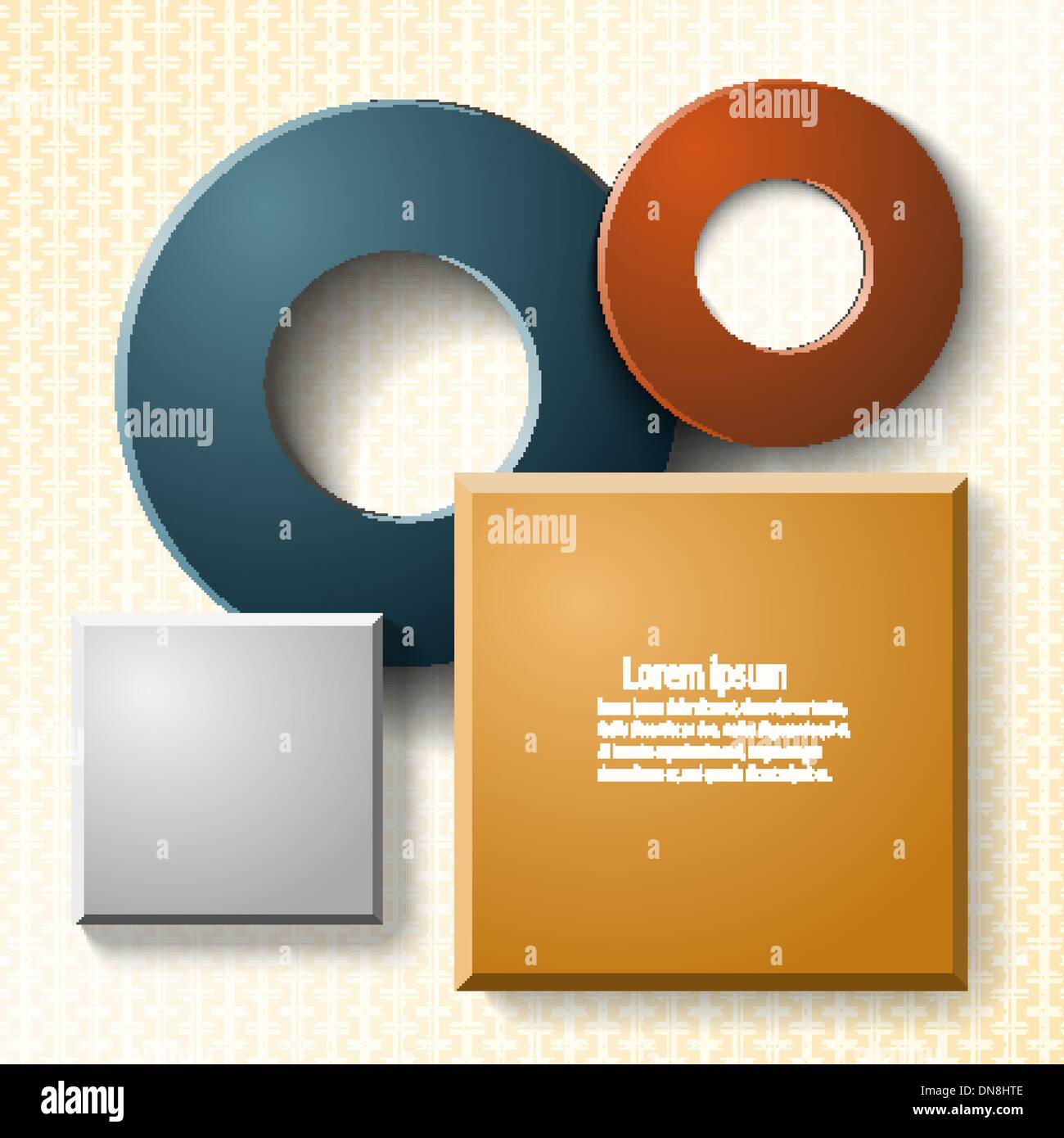 Set of elements for web design and infographics Stock Vector