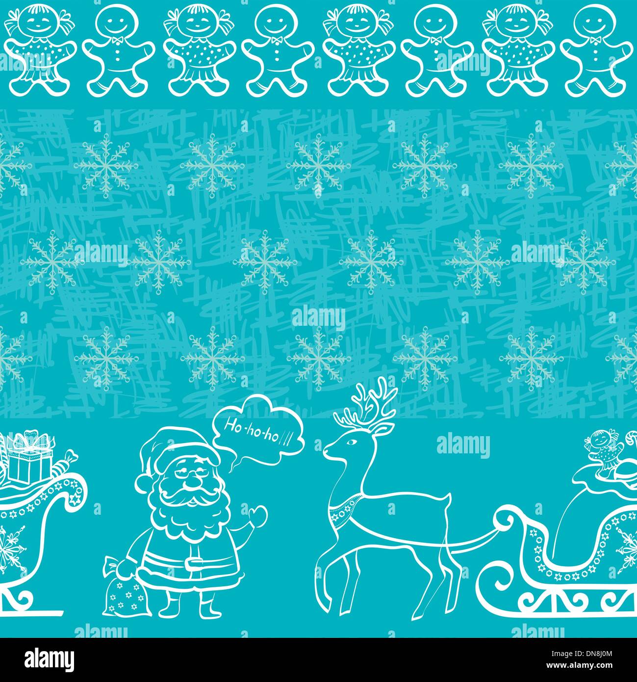 Christmas seamless background Stock Vector Image & Art - Alamy