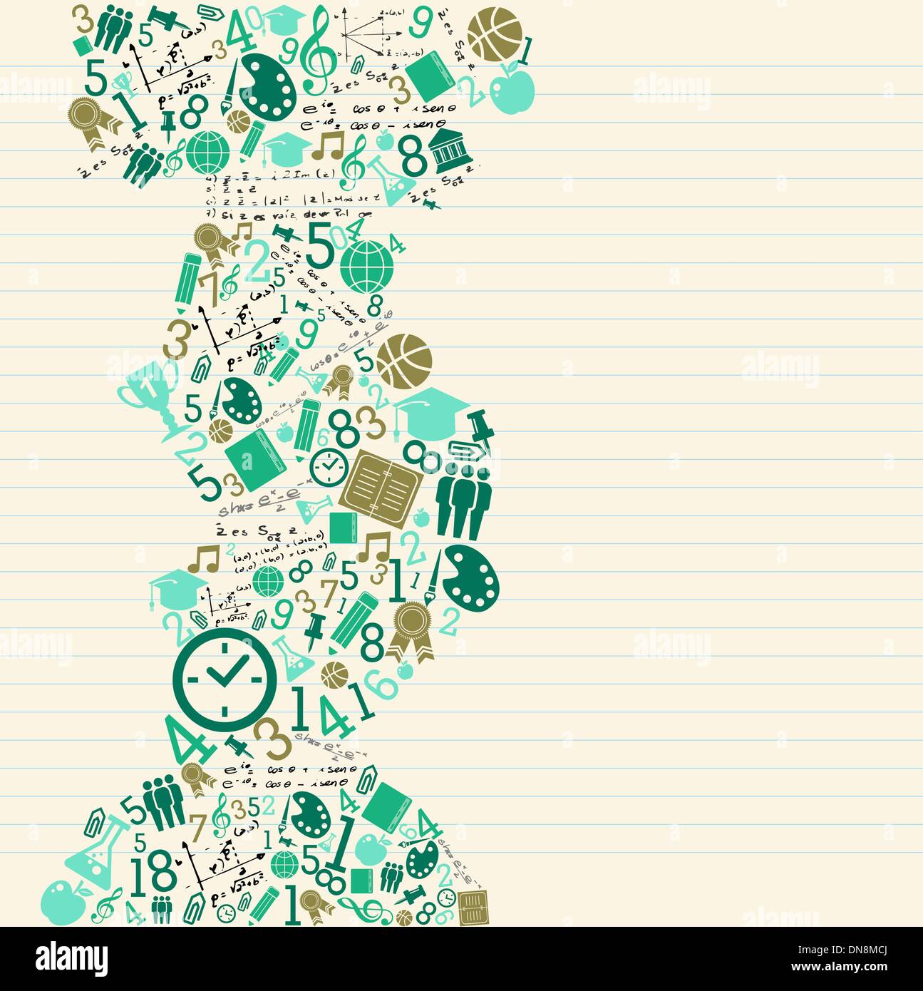 Classroom diversity high school Stock Vector Images - Alamy