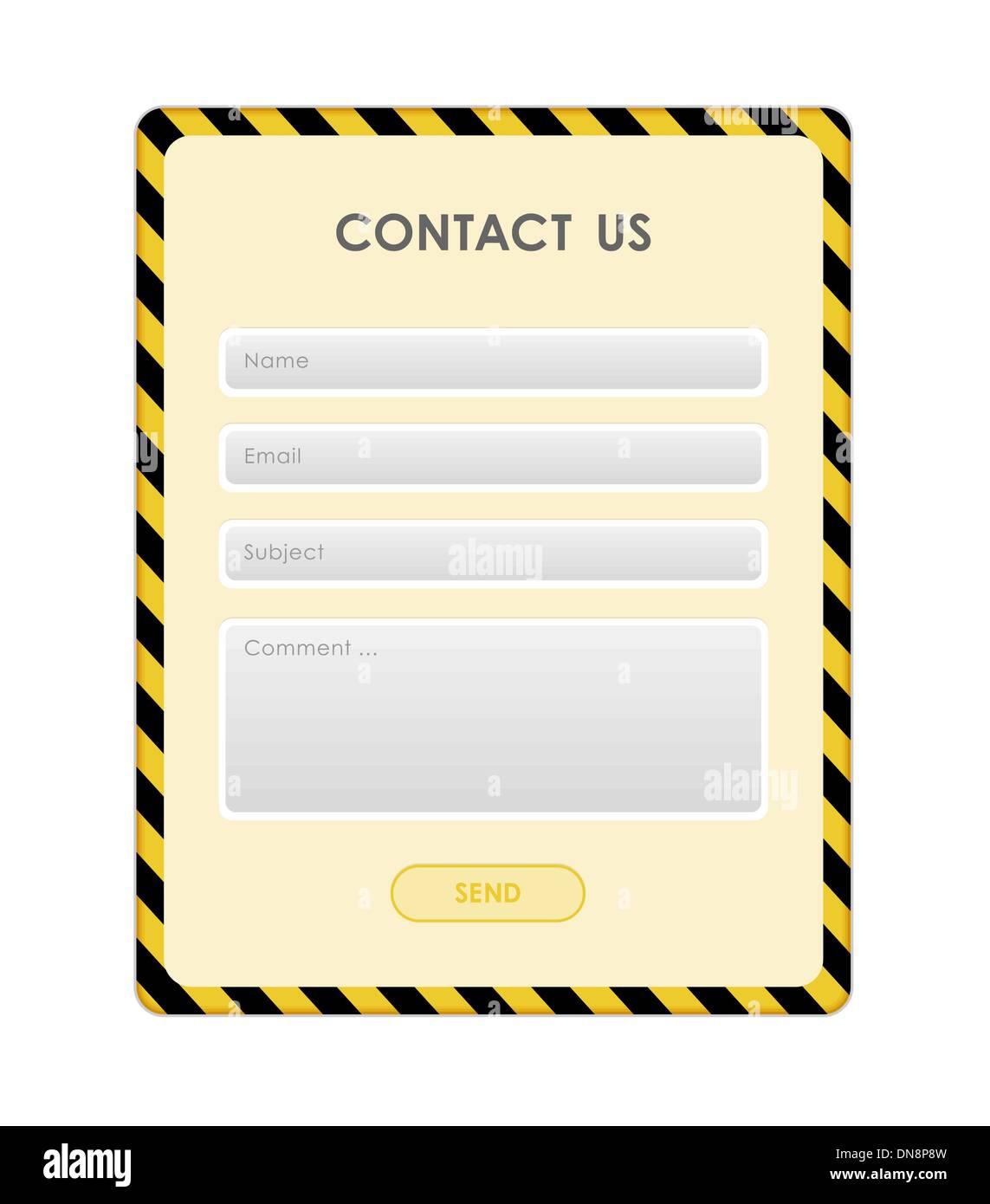 Form fill interface hi-res stock photography and images - Alamy