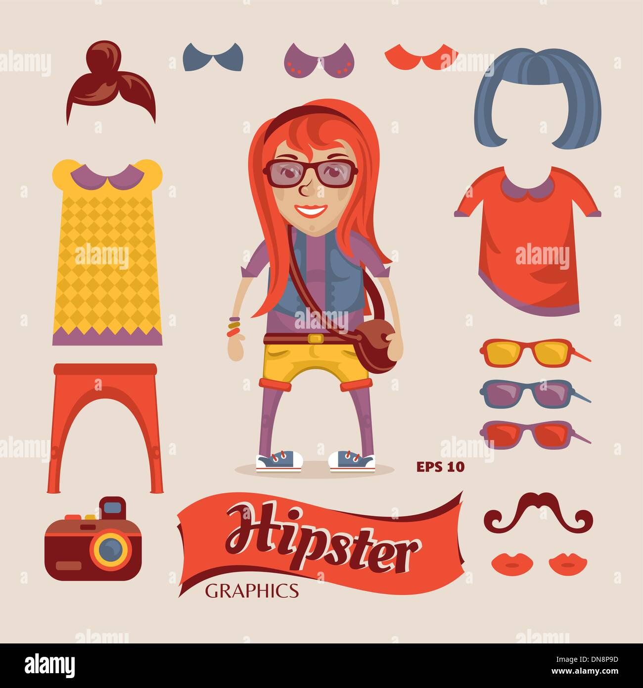 Indie camera Stock Vector Images Alamy