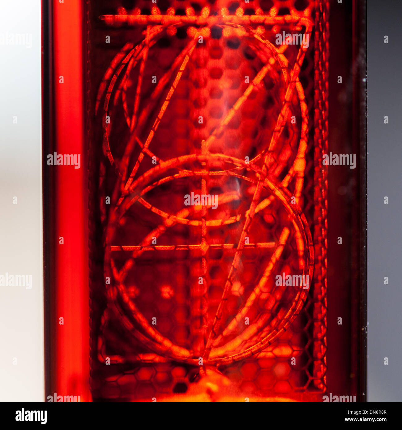 Nixie tubes were early digital displays Stock Photo Alamy