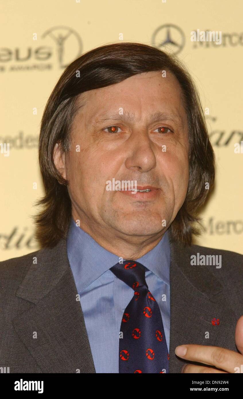 Mar. 19, 2002 - K24471AR                                    SD0318.LAUREUS WORLD SPORTS AWARDS 2002 SPORTS NOMINATIONS ANNOUNCEMENT.NEW YORK ATHLETIC CLUB. ANDREA RENAULT/   2002         (D).ILIE NASTASE(Credit Image: © Globe Photos/ZUMAPRESS.com) Stock Photo