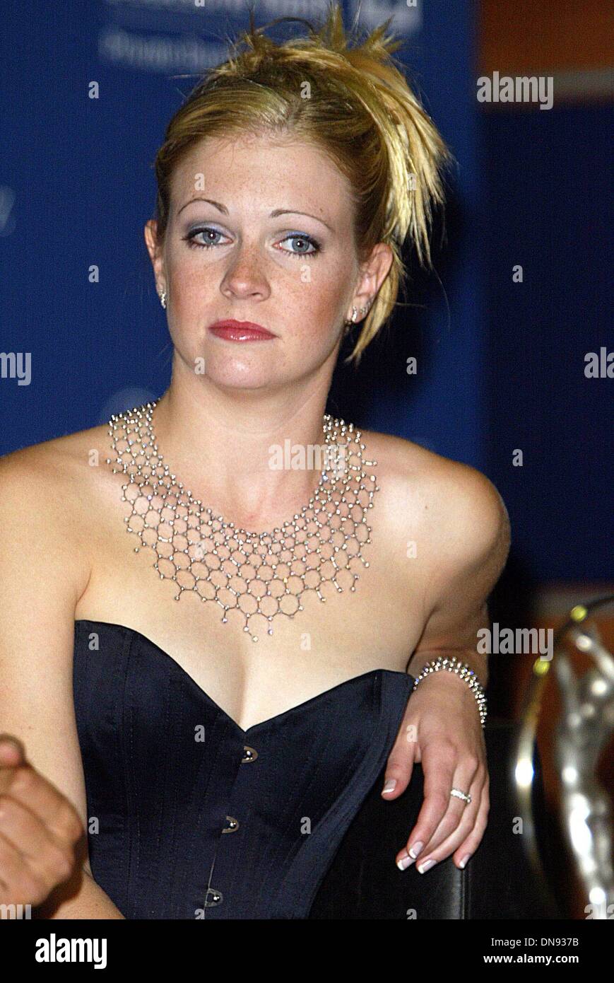 June 25, 2002 - Melissa Joan Hart.Laureus Awards.Grimaldi Forum, Monte