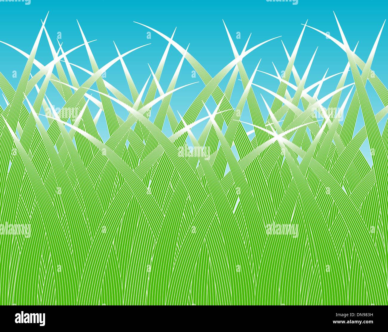 Grass blades Stock Vector