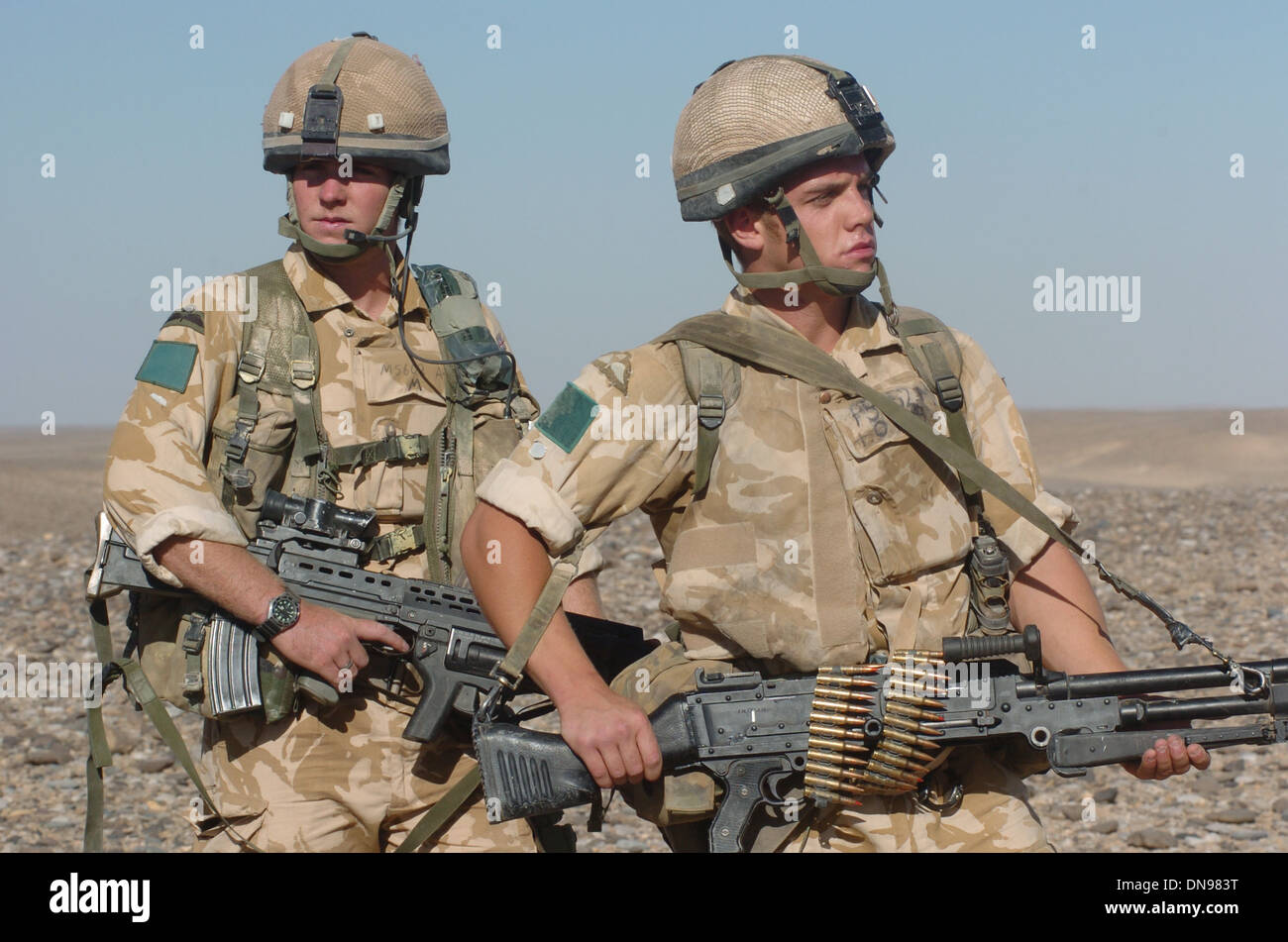 British army fighting the Taliban in Helmand Province Afghanistan 2006