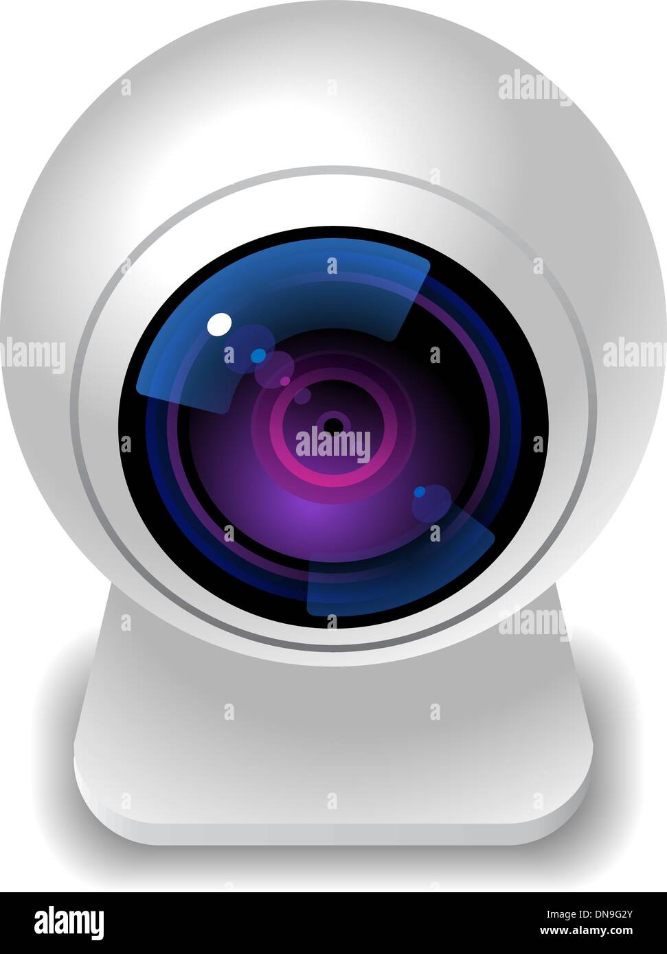 Icon for webcam Stock Vector