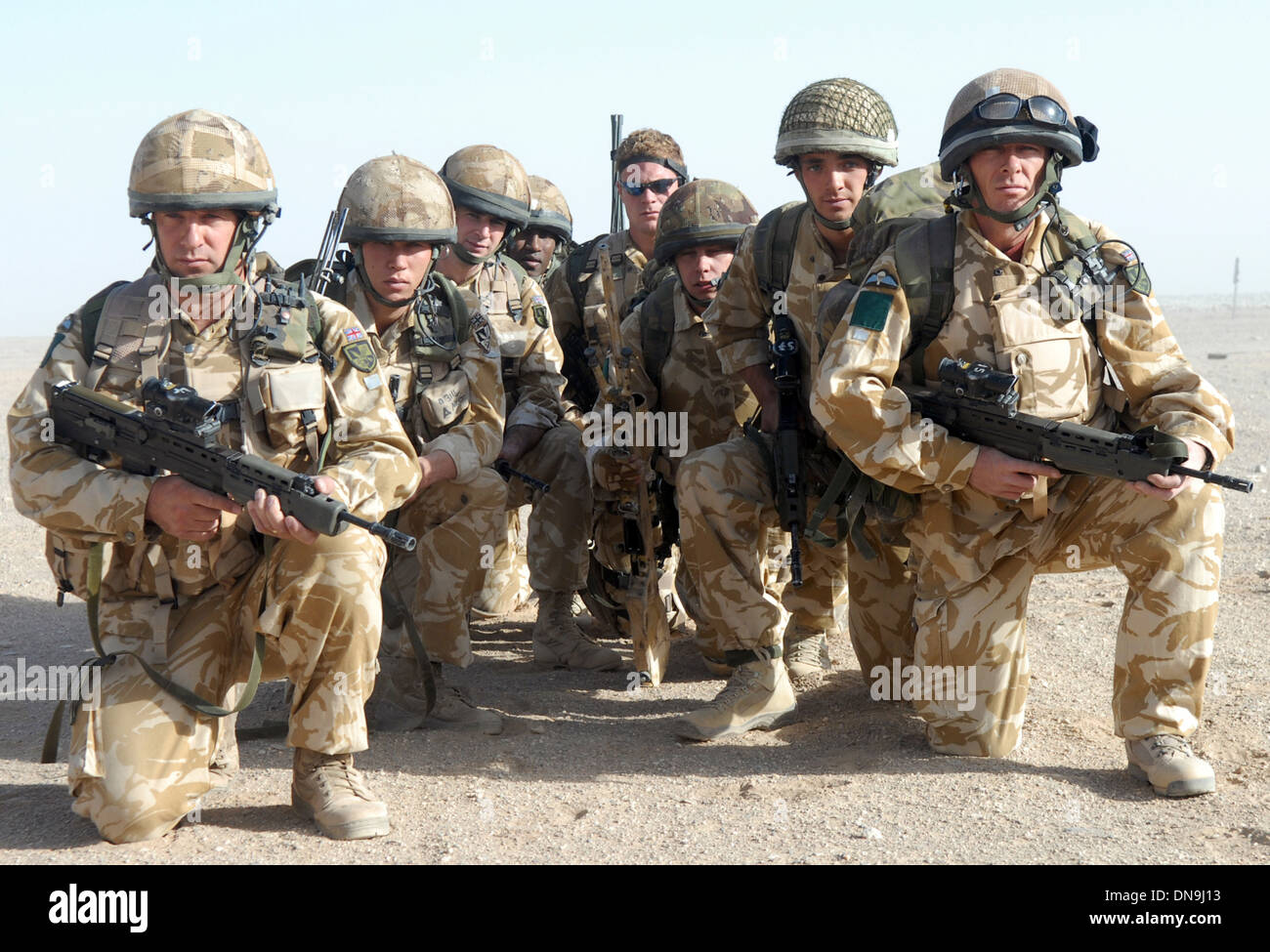 British army fighting the Taliban in Helmand Province Afghanistan 2006