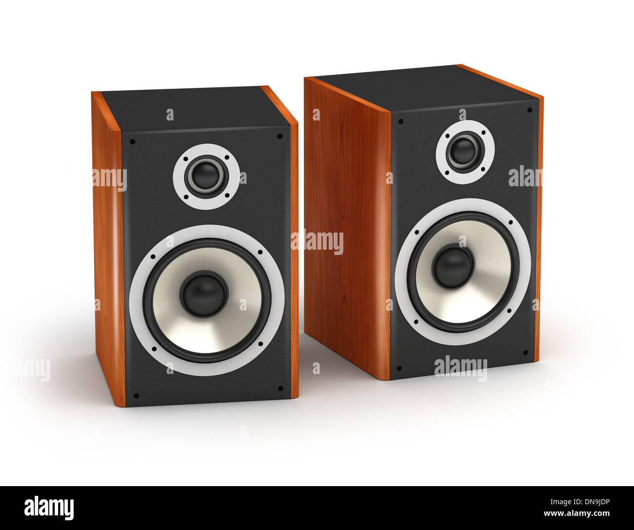 Speakers set Stock Photo Alamy