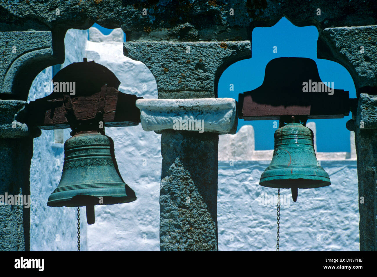 Two Bells & Bell Tower or Belfry of the Monastery of Saint John the ...