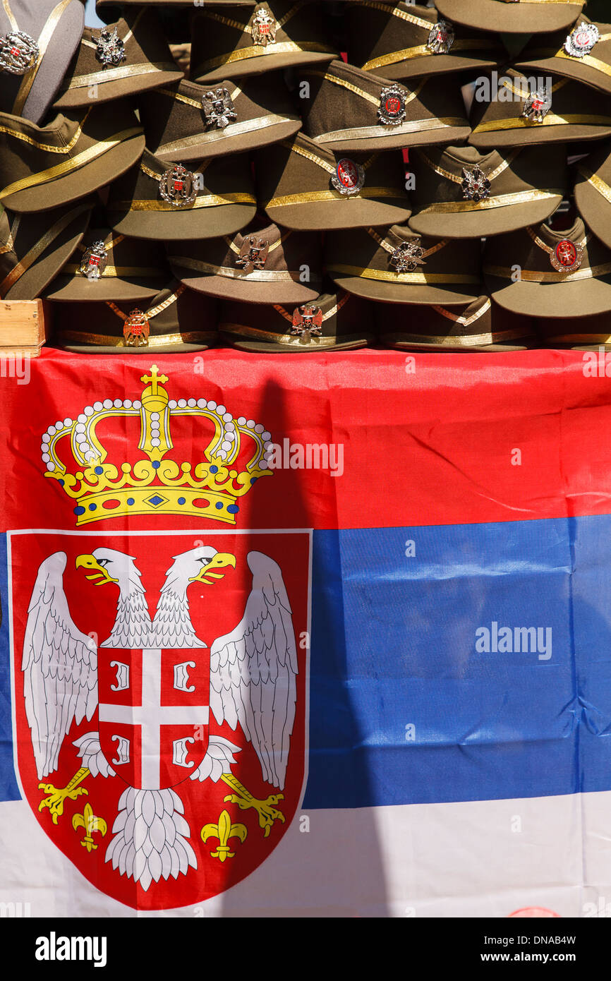 Trucker war, Belgrade, Serbia Stock Photo