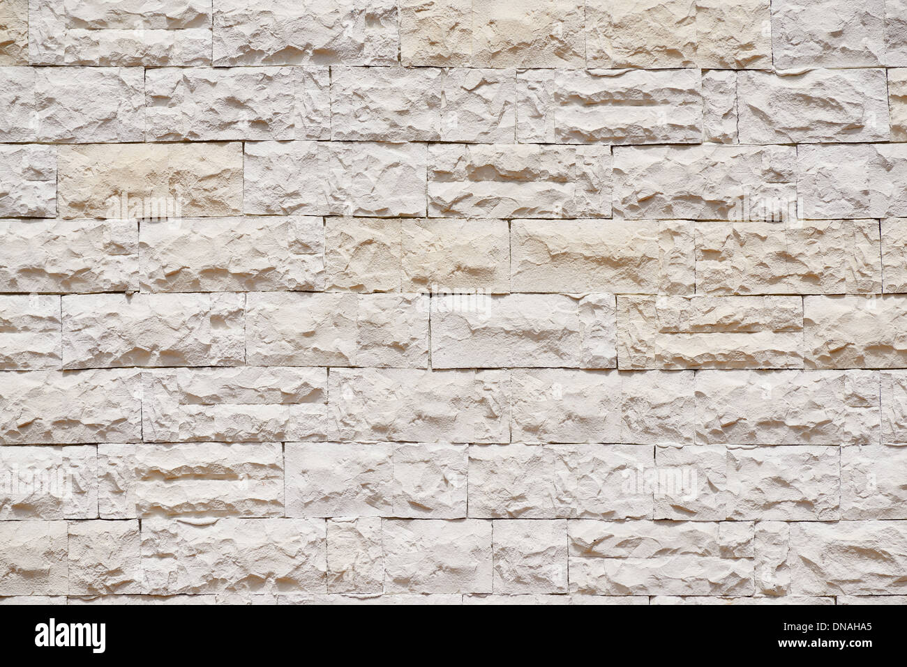 Pattern of wall made from tough block Stock Photo
