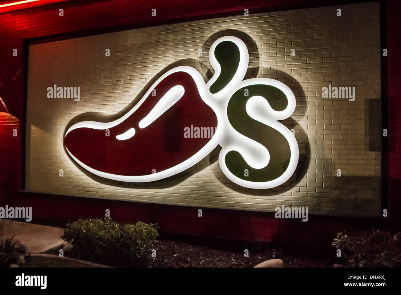 A Chili's restaurant in West Hills California Stock Photo