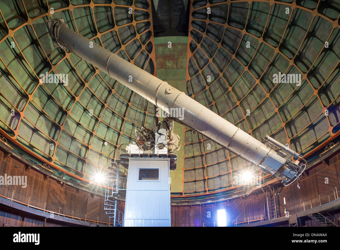 Lick Observatory, University of California, 36 inch reflector, Mount Hamilton Stock Photo Alamy