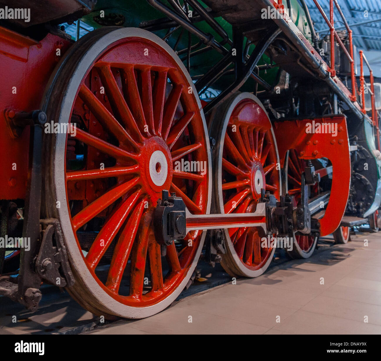 Old fashioned railroad tracks hi-res stock photography and images - Alamy