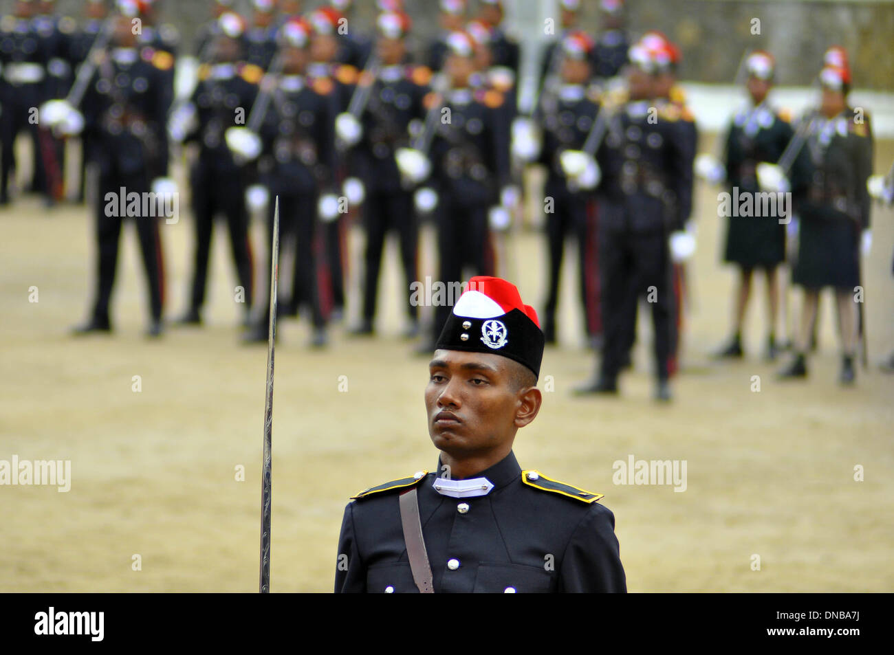 Diyatalawa, Southeast Sri Lanka. 21st Dec, 2013. Sri ...