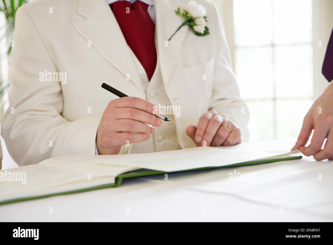 wedding day signing the register Stock Photo Alamy wedding day signing the register Stock Photo Alamy