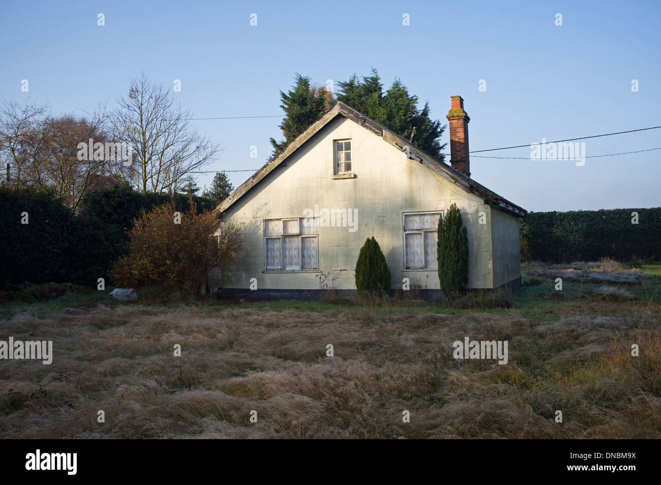 Abandoned house UK Stock Photo