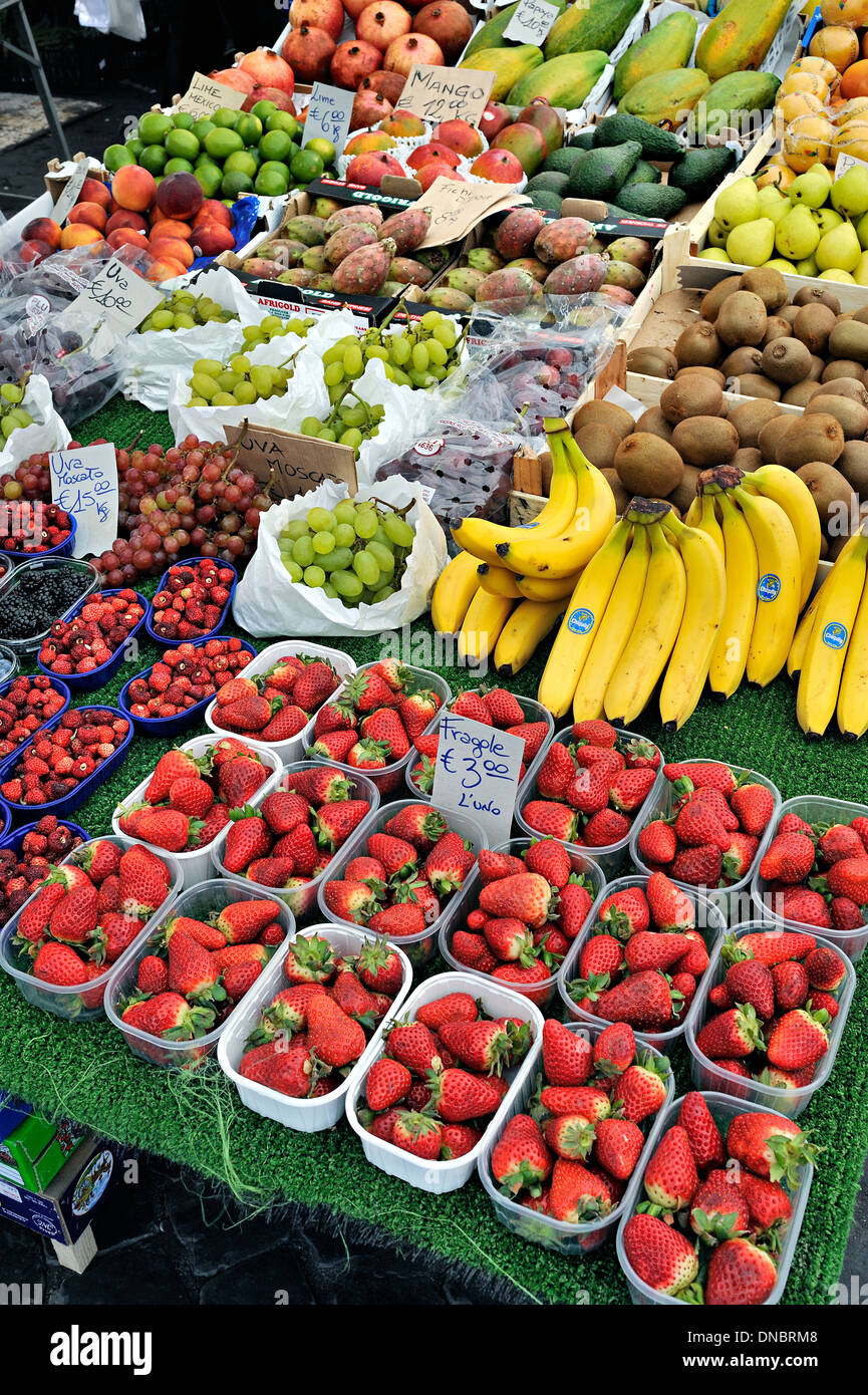 Campo dei Fiori, Rome, Italy. Stock Photo