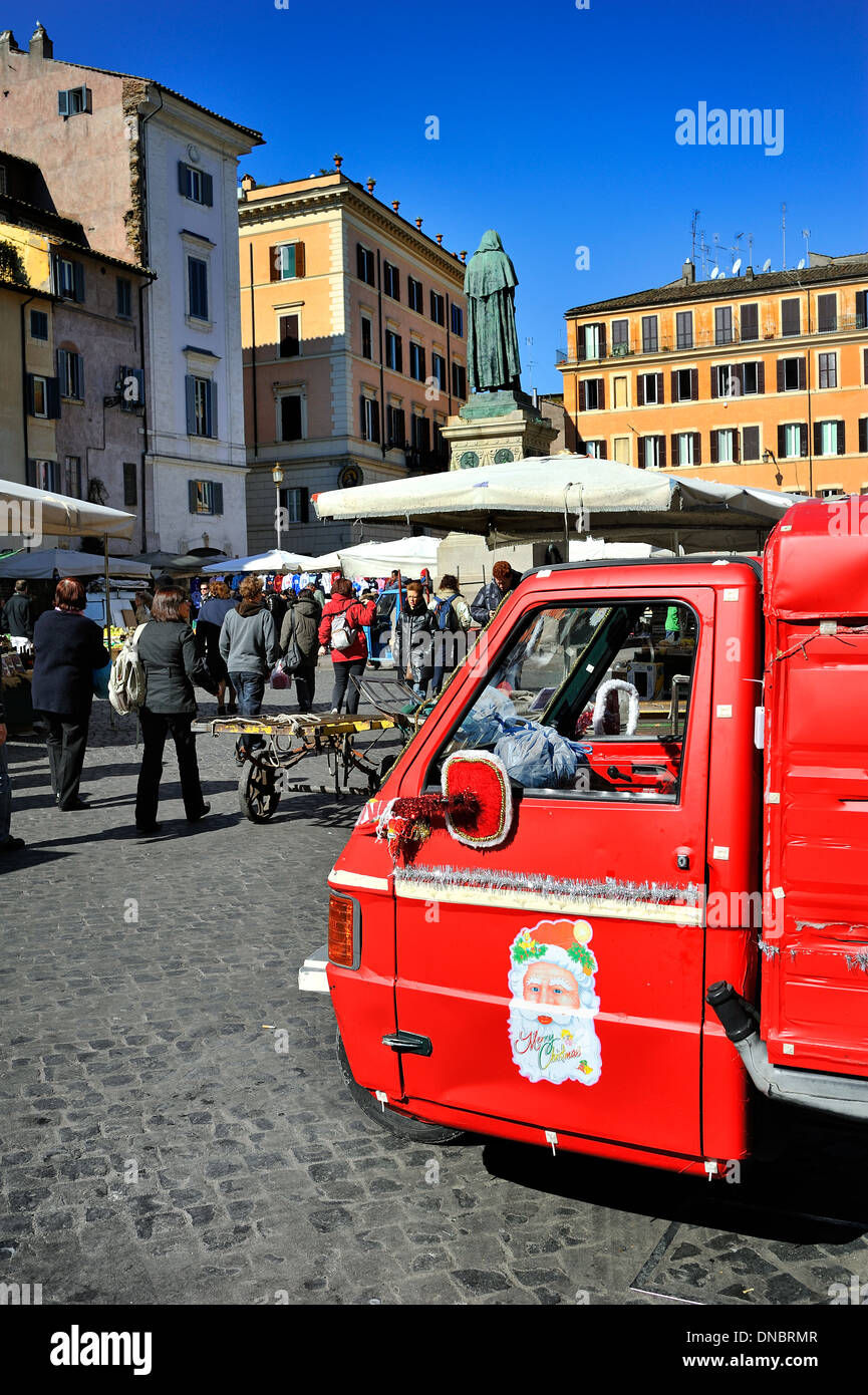 Campo dei Fiori, Rome, Italy. Stock Photo