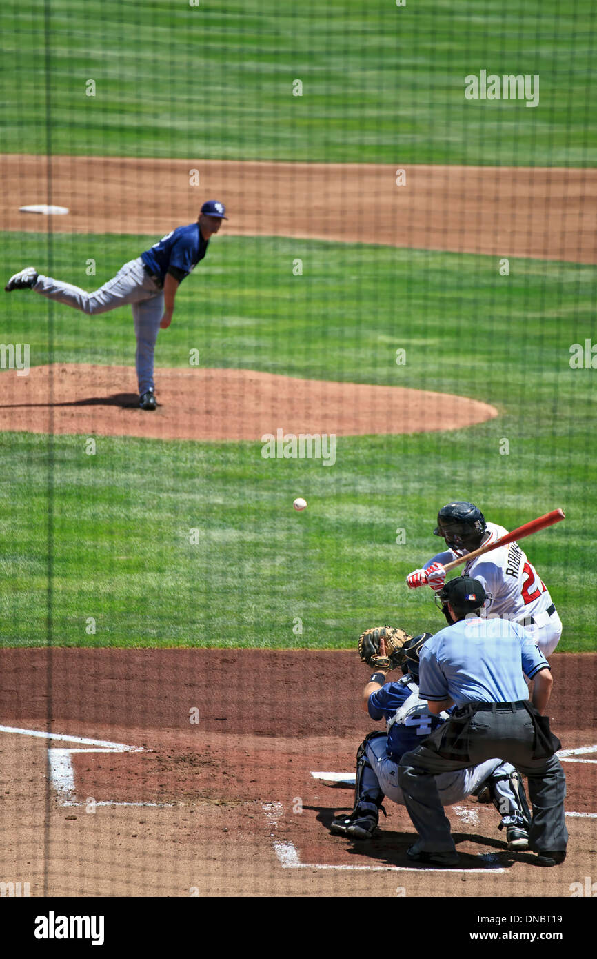 Isotopes (hitting) baseball game, Isotopes Park, Albuquerque, New
